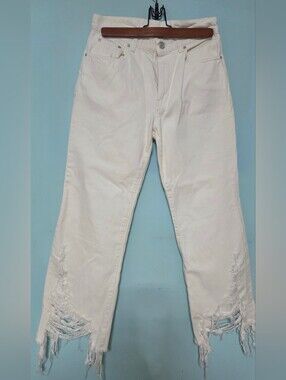 Stella McCartney White Cotton Pants